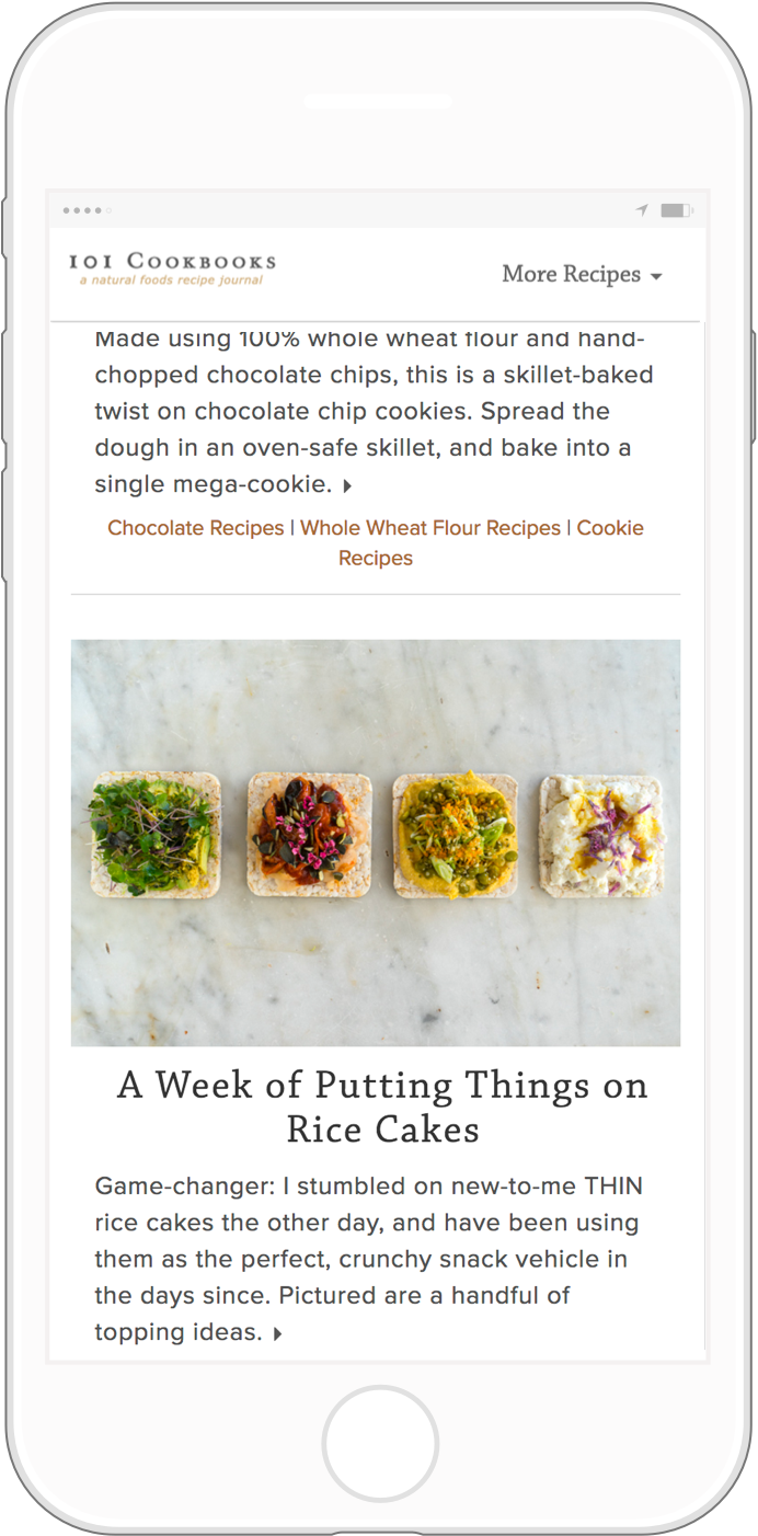 101 Cookbooks Rice Cakes